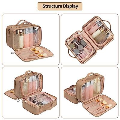 Makeup Bag Organizer, OCHEAL Travel Makeup Bags Cosmetic Bag For