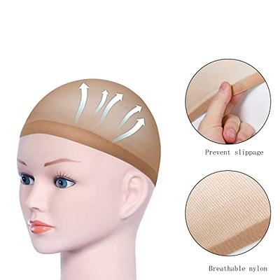 4 Pack Wig Caps Hair Mesh Wig Cap Hair Nets Wig Stretchable