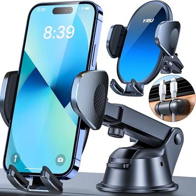DesertWest [2024 Flagship Car Phone Holder Mount,Universal Cell Phone  Holder Car Dashboard Windshield Air Vent Compatible with iPhone 15 Pro Max  14 13 12 11 X XS 8 7, Galaxy S23 S22 All Phones - Yahoo Shopping