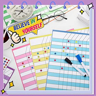 Mini Star Stickers Bundle 100 Sheets in Colors for Reward Behavior Chart