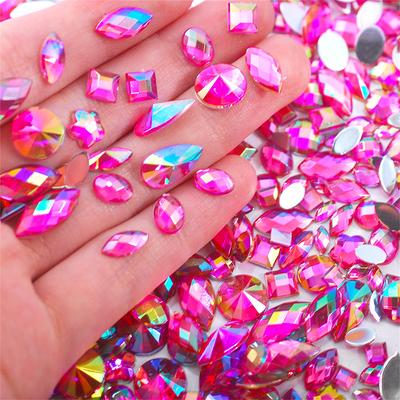 1000Pieces Clear Nail Stones and Gems - Nail Polish & Art