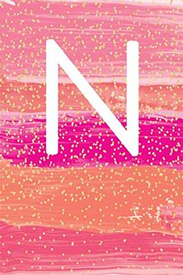  L: Monogram Letter L Notebook Beautiful Pink background and  Gold Glitter Confetti / Blank Lined Writing Note book Journal for Girls,  Kids & Women: 9798638453763: publishing, R013 journals and notebooks: Books