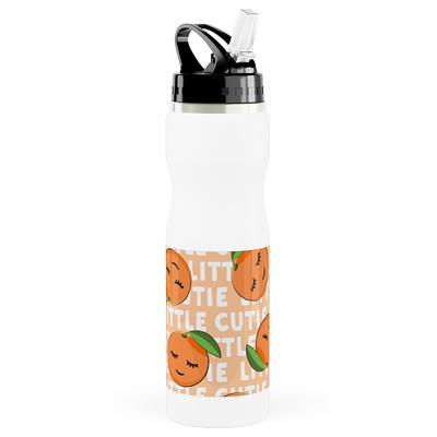 ORINEWS Kawaii Water Bottle - Cute Water Bottles with Straw and