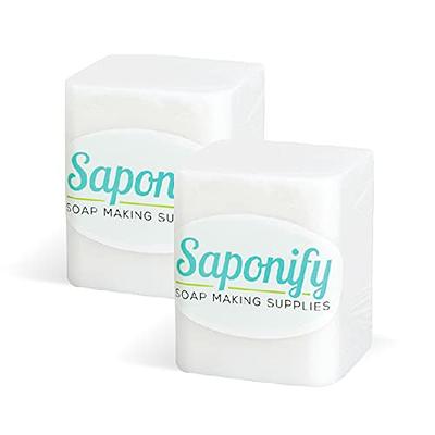 Saponify - 2lb Aloe Melt and Pour Soap Base, Skin-Enhancing Pure Aloe Vera Soap