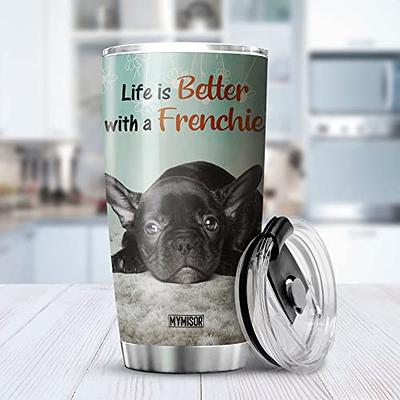 ES Pets French Bulldog 40oz Tumbler