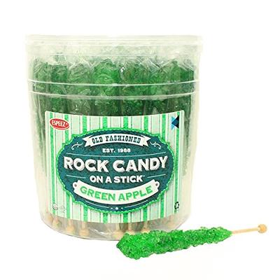 Extra Large Rock Candy Sticks: 36 Espeez Assorted Crystal Rock Candy Sticks  - Candy Party Favors - Bridal Shower Candy - For Birthdays, Weddings,  Receptions, Bridal and Baby Showers - Rock Candy Bulk Assorted (New) 36 Coun