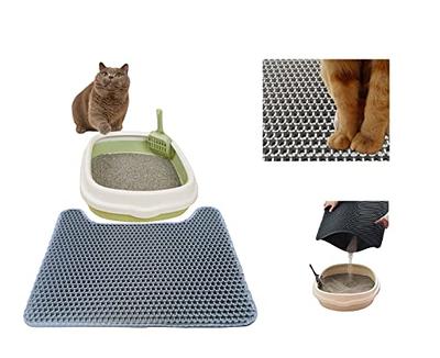 FOREVERPETSUPPLIES Cat Litter Mat 24x16, Litter Box Mat Large