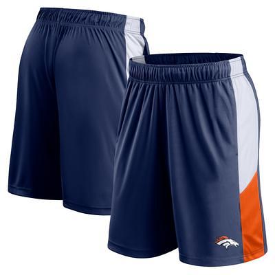 Women's Concepts Sport Orange/Navy Denver Broncos Ultimate Flannel Shorts