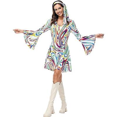 Gionforsy 70s Disco Outfits for Women 70s Costume Disco