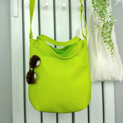 KITATU Crossbody Bag for Women Hobo Handbags - Vegan Leather Designer Purse Shoulder Zipper Bag with 2 Adjustable Straps