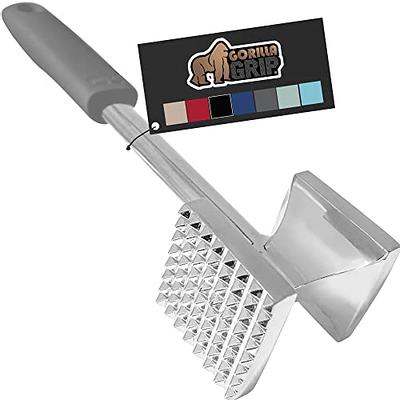 Meat Tenderizer, Meat Hammer, Dual-sided Kitchen Meat Mallet With