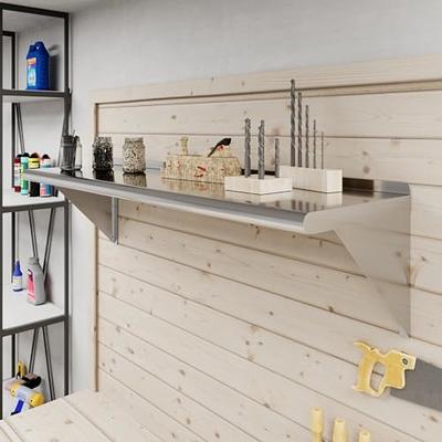  AmGood Stainless Steel Wall Shelf