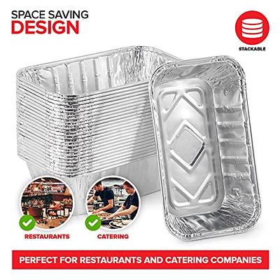 Stock Your Home 4 Inch Aluminum Foil Pie Pans (50 Count) - Disposable