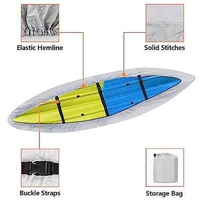 iCOVER Kayak Cover, Heavy Duty Waterproof Canoe Cover UV Resistant Fishing  Boat Cover for Outdoor Storage Fits 15.3-16.5ft Kayak - Yahoo Shopping