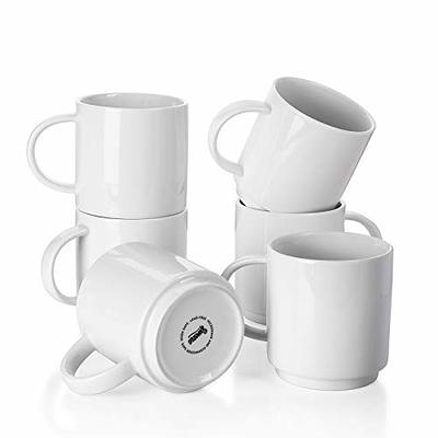 BTaT- Coffee Mug Set, Set of 6, 14 oz(415ml), Coffee Cup Set, Ceramic  Coffee Cups, Coffee Mug Ceramic Set, Coffee Cup Sets, Mugs, Coffee Cups,  Mugs