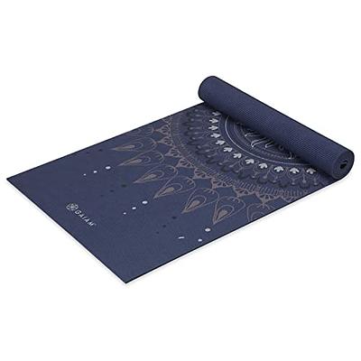 Gaiam Yoga Mat Premium Print Reversible Extra Thick Non Slip