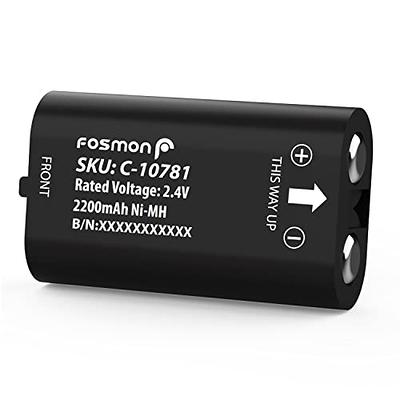 2x1500mAh Rechargeable Battery Pack For Xbox Series X/S/Xbox One X/S with  Type C