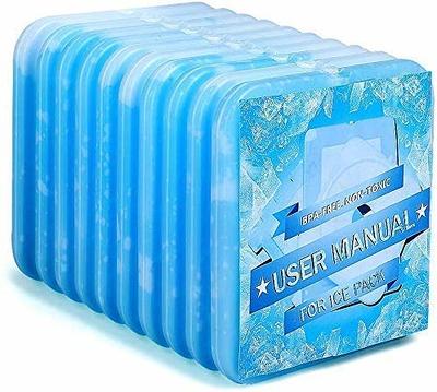 Healthy Packers Ice Packs for Lunch Bags - Original Cool Pack | Slim & Long-Lasting Reusable Ice Pack for Lunch Box Lunch Bag and Cooler | Freezer