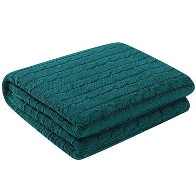 HiEnd Accents Cable Knit Pillow - Sage Green