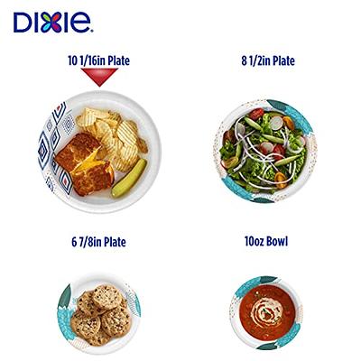 Dixie Ultra Paper Plates, 10 1/16 inch, Dinner Size Printed Disposable Plate,  186 Count (4 Packs of 46 Plates), Packaging and Design May Vary - Yahoo  Shopping