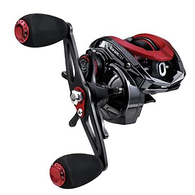 6+1BB 8.0:1 Ratio Digital Display Baitcasting Reel with Solar Charging  System High Speed Fishing Reel with Line Counter