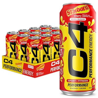 Cellucor C4 Smart Energy Carbonated Pre-Workout Drink