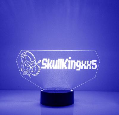 Light up Soccer Ball, Custom Engraved Night Light, Personalized Free, 16  Color Options With Remote Control 