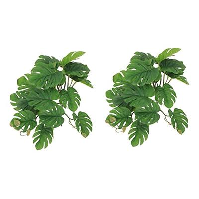 Artificial Vines Pet Plants Fake Hanging Decor Amphibian Habiet