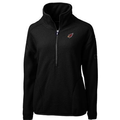 Men's Cutter & Buck Black Louisville Cardinals Cascade Eco Sherpa Fleece  Full-Zip Jacket