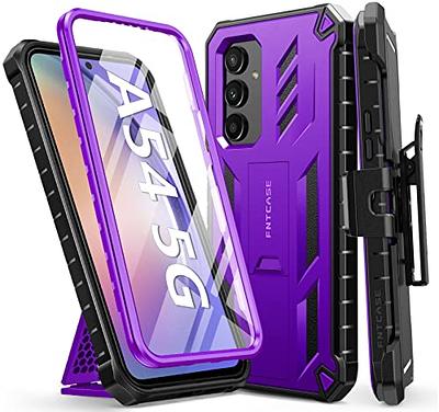 Galaxy S22 FE Case, Dual Layer Protective Heavy Duty Cell Phone Cover  Shockproof Rugged with Non Slip Textured Back Military Protection Bumper  Case