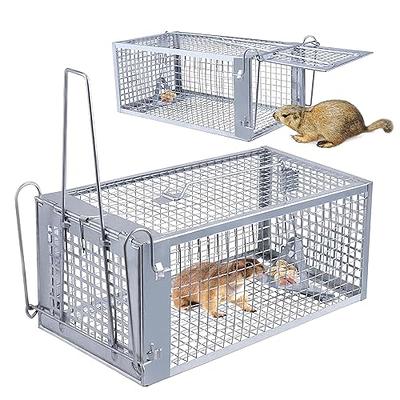 Moclever Humane Rat Trap Cage Live Rat Traps Rat Trap Cage Live