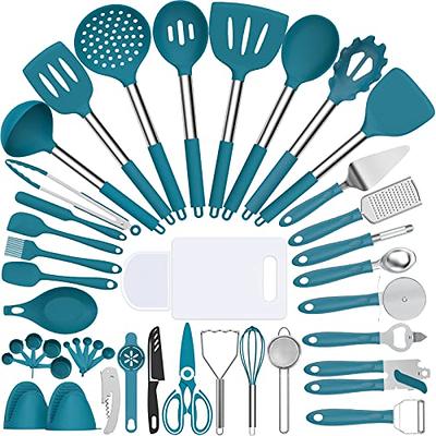  Umite Chef 22Pcs Silicone Cooking Utensils Set, Heat