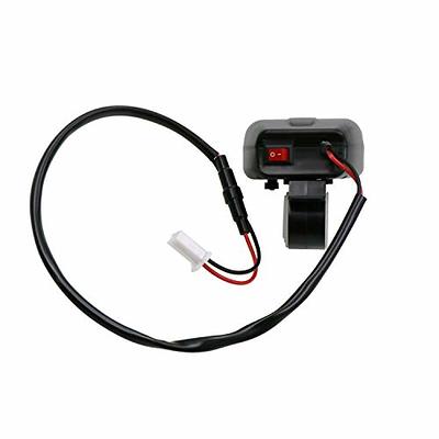 Waterproof Motorcycle 5V 3.1A Dual USB Charger & Voltage Temperature  Display Voltmeter for 7/8 and 1 Handlebar Mounting - Yahoo Shopping
