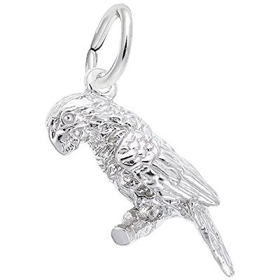 Parrot Charm In Sterling Silver, Charms for Bracelets and Necklaces - Yahoo  Shopping