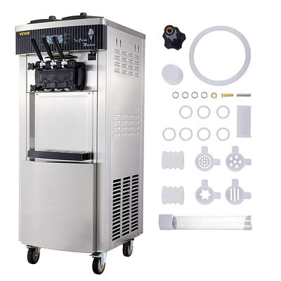 VEVOR Commercial Soft Ice Cream Machine 2200 Watt Countertop