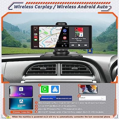 10.26 Touch Screen Car Dash Cam Wireless CarPlay Android Auto