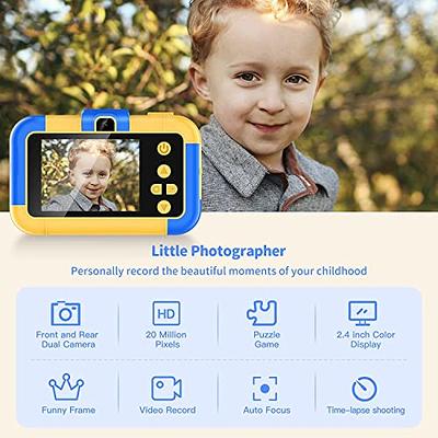 Kids Camera Toddler Camera for Girls, Christmas Birthday Gifts for Girls  Age 3-6, Kids Digital Camera for 7 8 9 10 12 Year Old, Selfie Camera for  Kids, 32GB SD Card