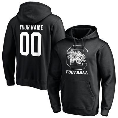 Men's Fanatics Branded Black Carolina Panthers Team Authentic Personalized  Name & Number Pullover Hoodie