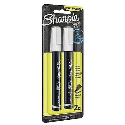 Funcils White Chalk Markers - Variety pack of 6 - (2x) 1mm Extra