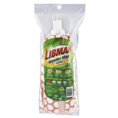 Libman Gator Mop Refill, Microfiber, 9