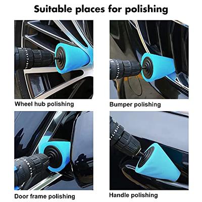 7PCS 3 Inch Buffing Pads for Drill, YCHOW-TECH Car Buffer Drill Attachment  Drill Polishing Kit Car Detailing Kit Car Waxing Kit Auto Detailing