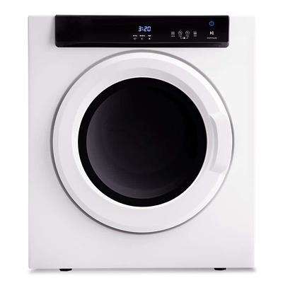 Panda 1.50 cu. ft. White and Black Electric Compact Portable