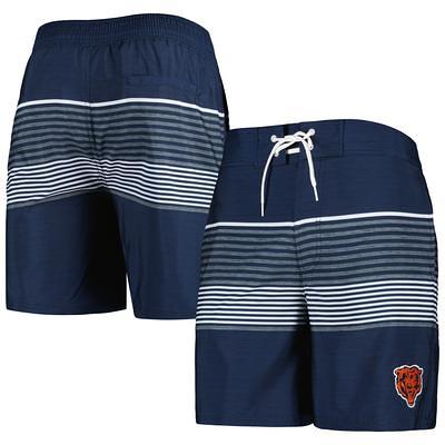 FOCO Chicago Bears Orange Retro Static Mesh Lounge Shorts