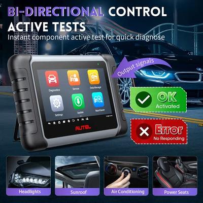 Autel MaxiCOM MK808Z Bi-Directional Full System Diagnostic Scanner with  Android 11 Operating System Upgraded Version of MK808/MX808