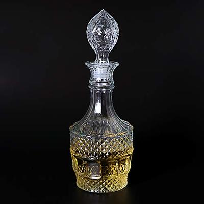 Decanter Louis XIII Empty Wine Bottle, 1920s Style Cognac Or Whisky, Sealed  Glass Wine Bottle with Lid, 750Ml Ice Sculpture