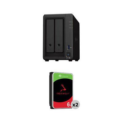 Kit de Carcasa Nas Synology Diskstation Ds220+ de 2 Bahías con Unidades  Seagate Ironwolf Nas de 12Tb I Oechsle - Oechsle