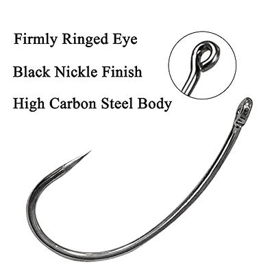 YVUDW Circle Hooks Saltwater Fishing Hooks Catfish Hooks Fish Hook for Catfishing  100 Pack Sport Circle Hook Offset Fishing Hooks 8 Sizes - Yahoo Shopping