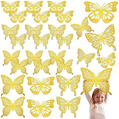 Wholesale Paper Butterflies Multicolor 3D Hollow Butterfly Wall