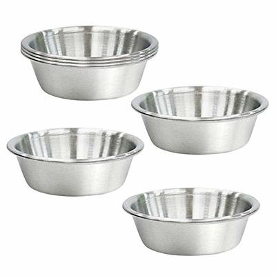 6 Pcs Salad Dressing Containers To Go 1.5oz Mini Stainless Steel