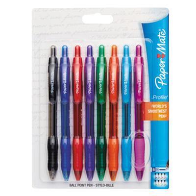 TUL Fine Liner Felt Tip Pens Ultra Fine 0.4 mm Silver Barrel Assorted Ink  Colors Pack Of 8 Pens - Office Depot